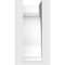Ekena Millwork Standard Warren Architectural Grade PVC Bracket, 6 1/2"W x 12"D x 12"H BKTP07X12X12WAR - alternate 2